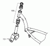 Tanaka Moby - X 24cc PowerBoard W/PureFire Engine Listas de piezas de repuesto y dibujos Steering Stem & Head