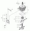 Tanaka PB-SE833 - Moby 33cc PowerBoard Listas de piezas de repuesto y dibujos Cylinder, Piston, Crankshaft, Ignition