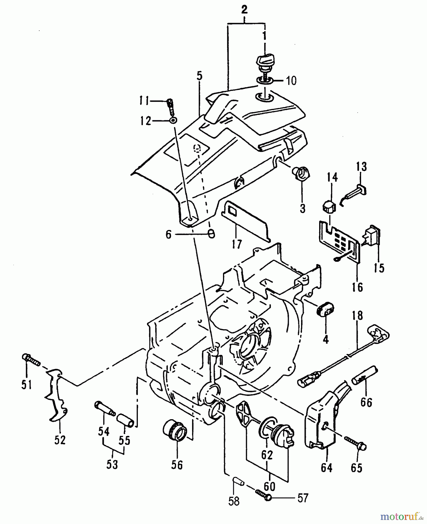  Tanaka Motorsägen ECV-4501 - Tanaka Chainsaw Ignition, Cover