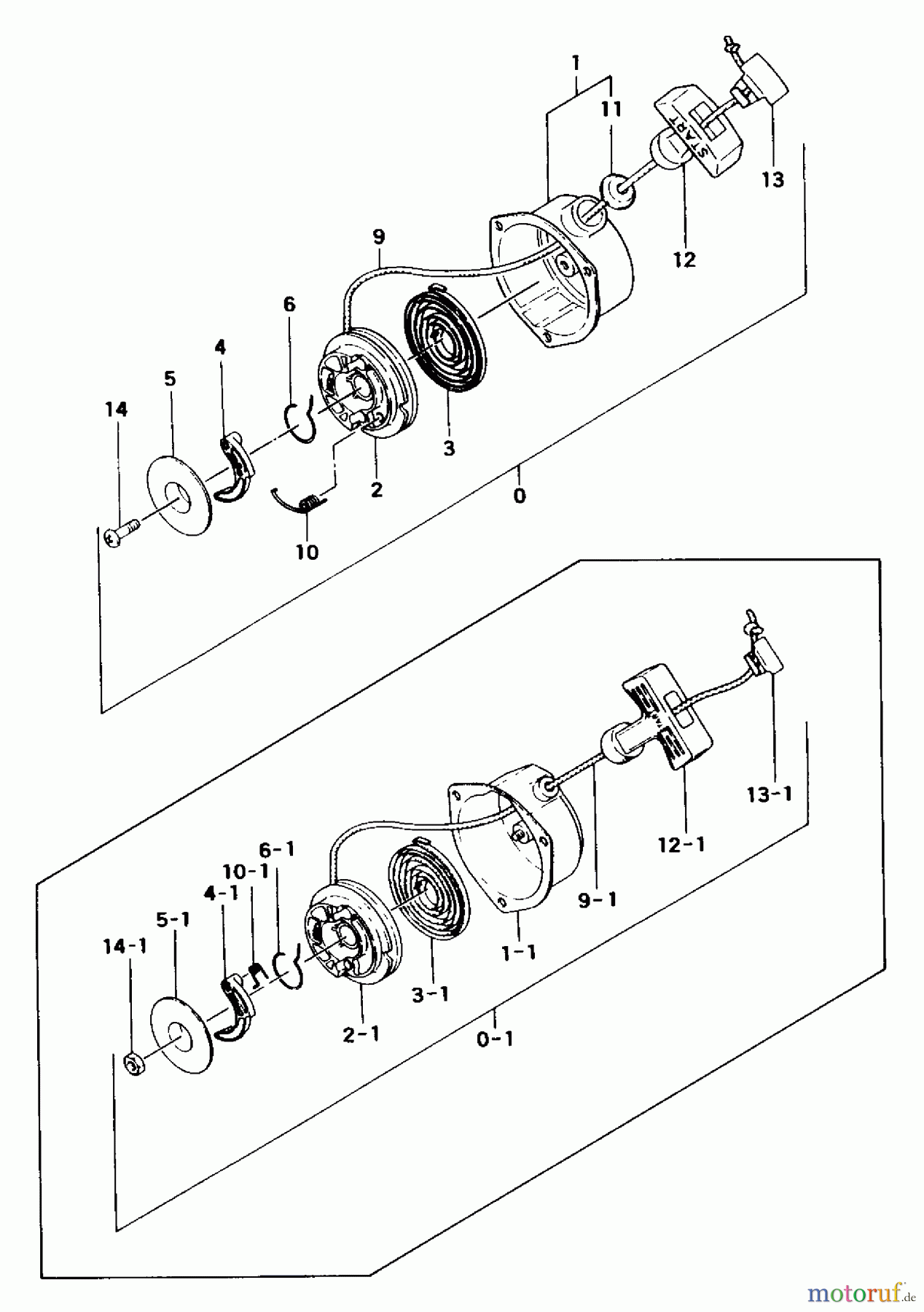  Tanaka Trimmer, Motorsensen TBC-160 - Tanaka Trimmer / Brush Cutter Recoil Starter