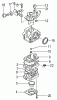 Tanaka TBC-2501 - Grass Trimmer Ersatzteile Carburetor