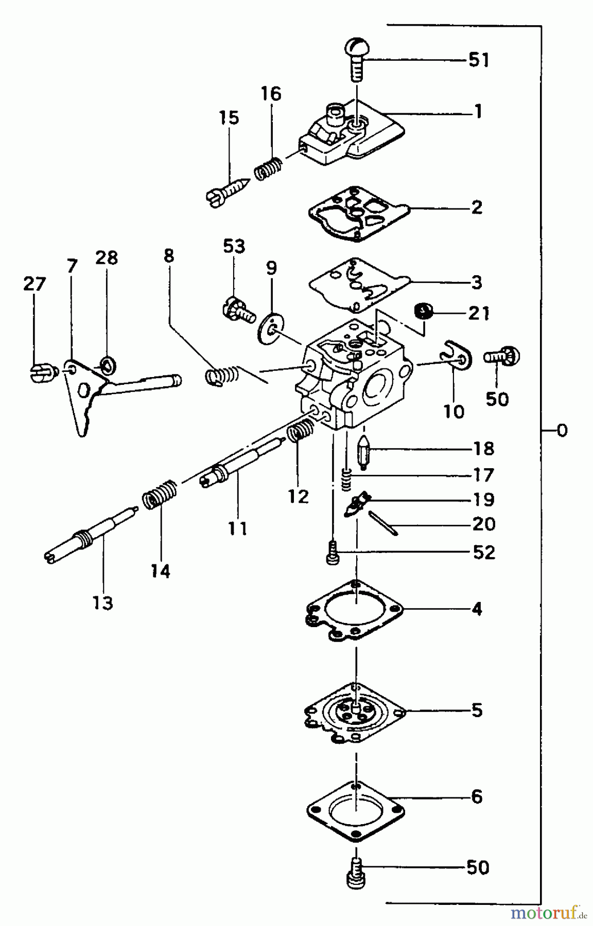  Tanaka Trimmer, Motorsensen TBC-322 - Tanaka Brush Cutter Carburetor