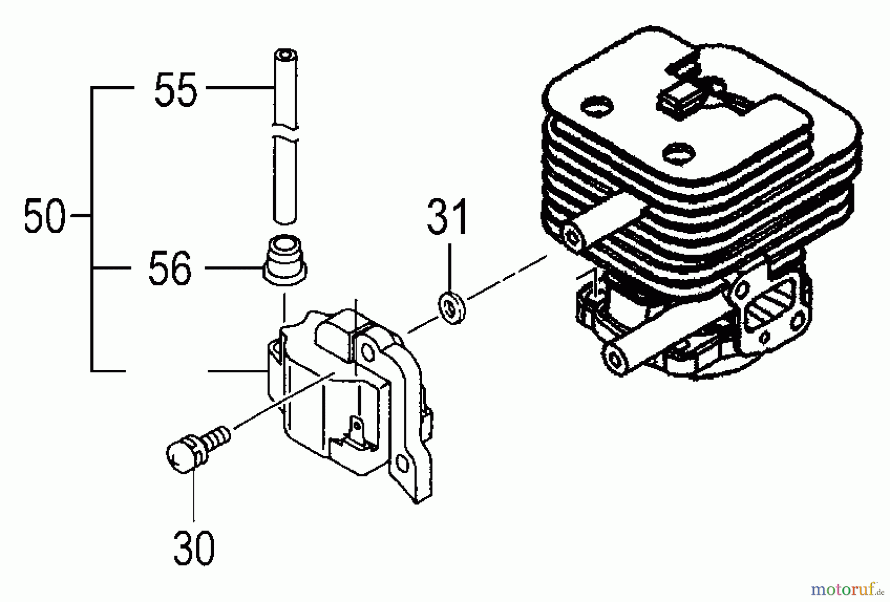  Tanaka Trimmer, Motorsensen TBC-340 - Tanaka Grass Trimmer / Brush Cutter Ignition Coil /Washers