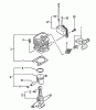 Tanaka TED-210 - Gas Drill Listas de piezas de repuesto y dibujos Engine / Cylinder, Piston, Crankshaft