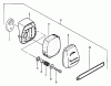 Tanaka TED-232 - Engine Drill Listas de piezas de repuesto y dibujos Air Cleaner