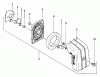 Tanaka TED-260 - Engine Drill Listas de piezas de repuesto y dibujos Air Cleaner