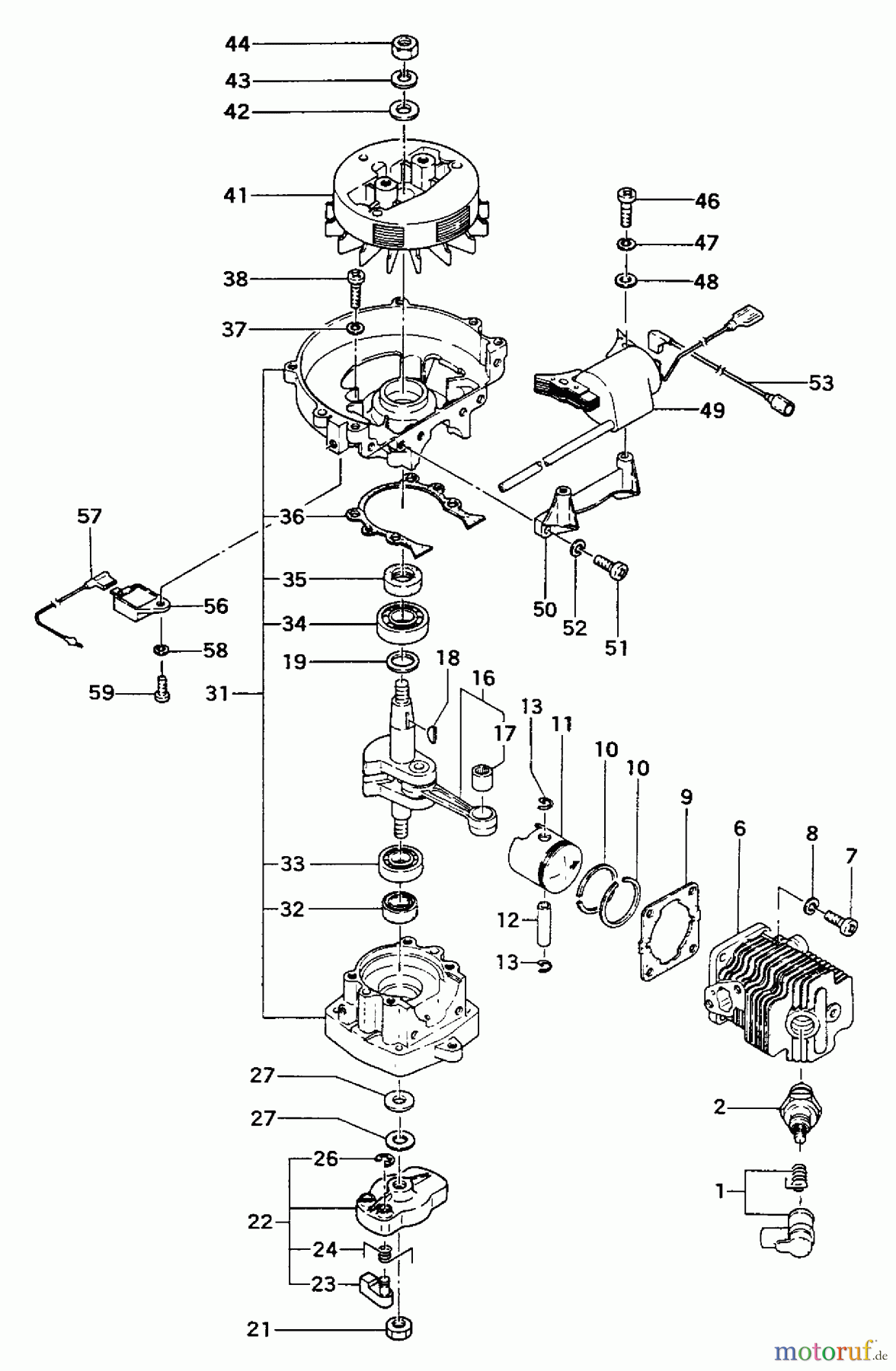  Tanaka Erdbohrer TED-265 - Tanaka Engine Drill Engine