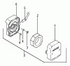 Tanaka TED-262 - Portable Gas Drill Listas de piezas de repuesto y dibujos Air Filter