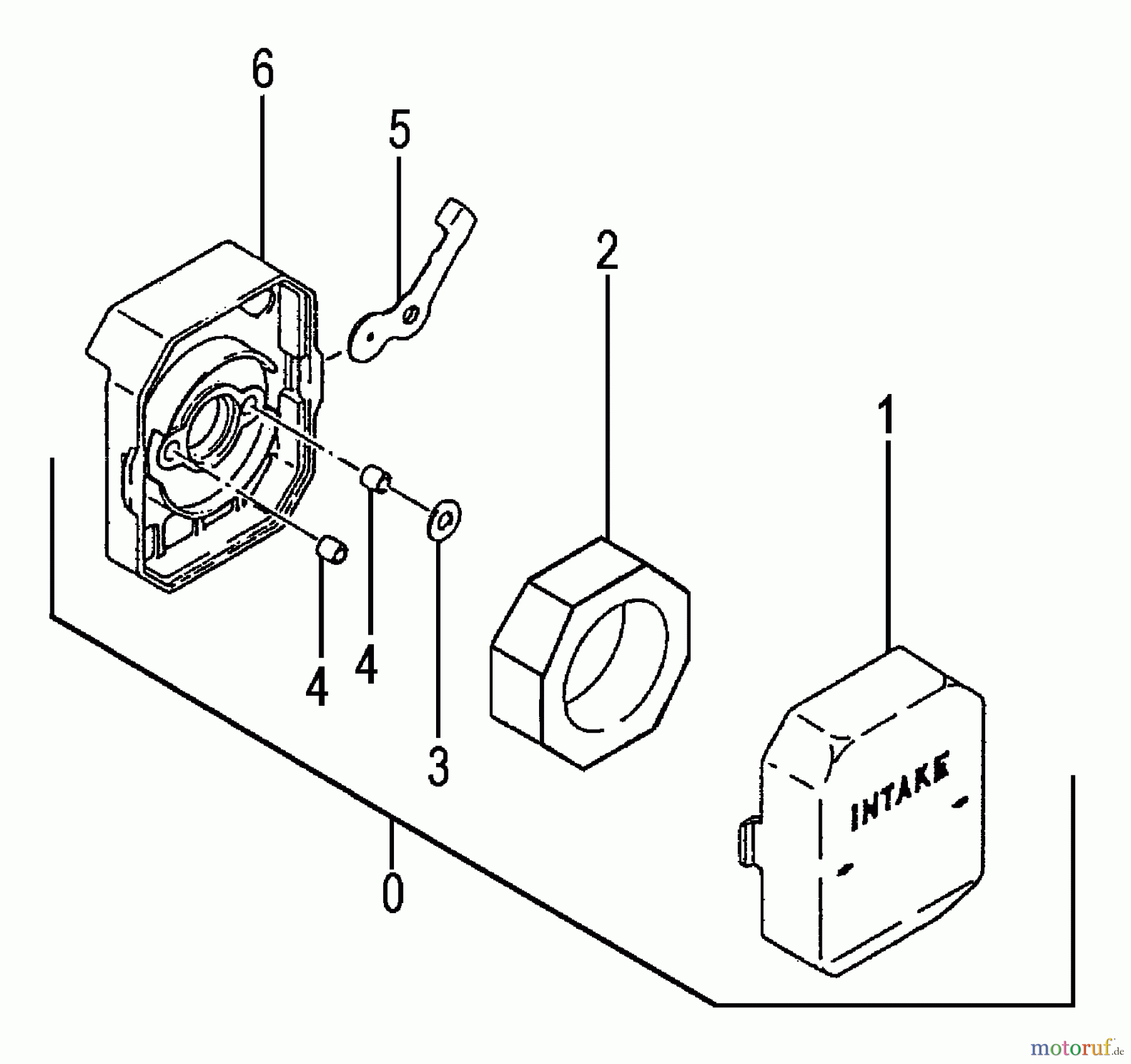  Tanaka Erdbohrer TED-262L - Tanaka Portable Gas Drill Air Filter