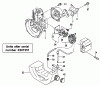 Tanaka TED-262 - Portable Gas Drill Listas de piezas de repuesto y dibujos Fuel System (Latest Rev) (Units after serial number Z207351)