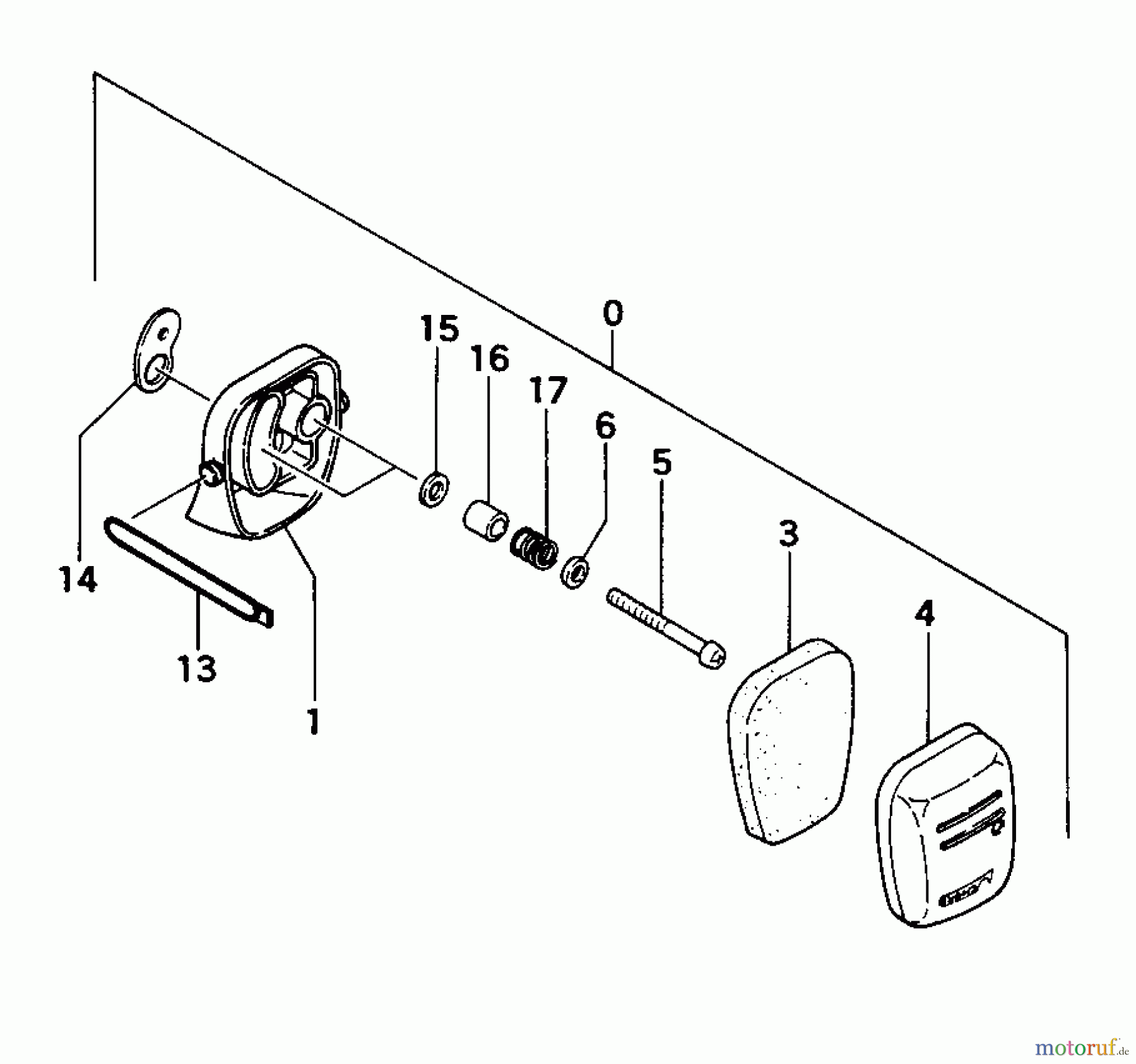  Tanaka Erdbohrer TIA-305 - Tanaka Power Auger Air Cleaner