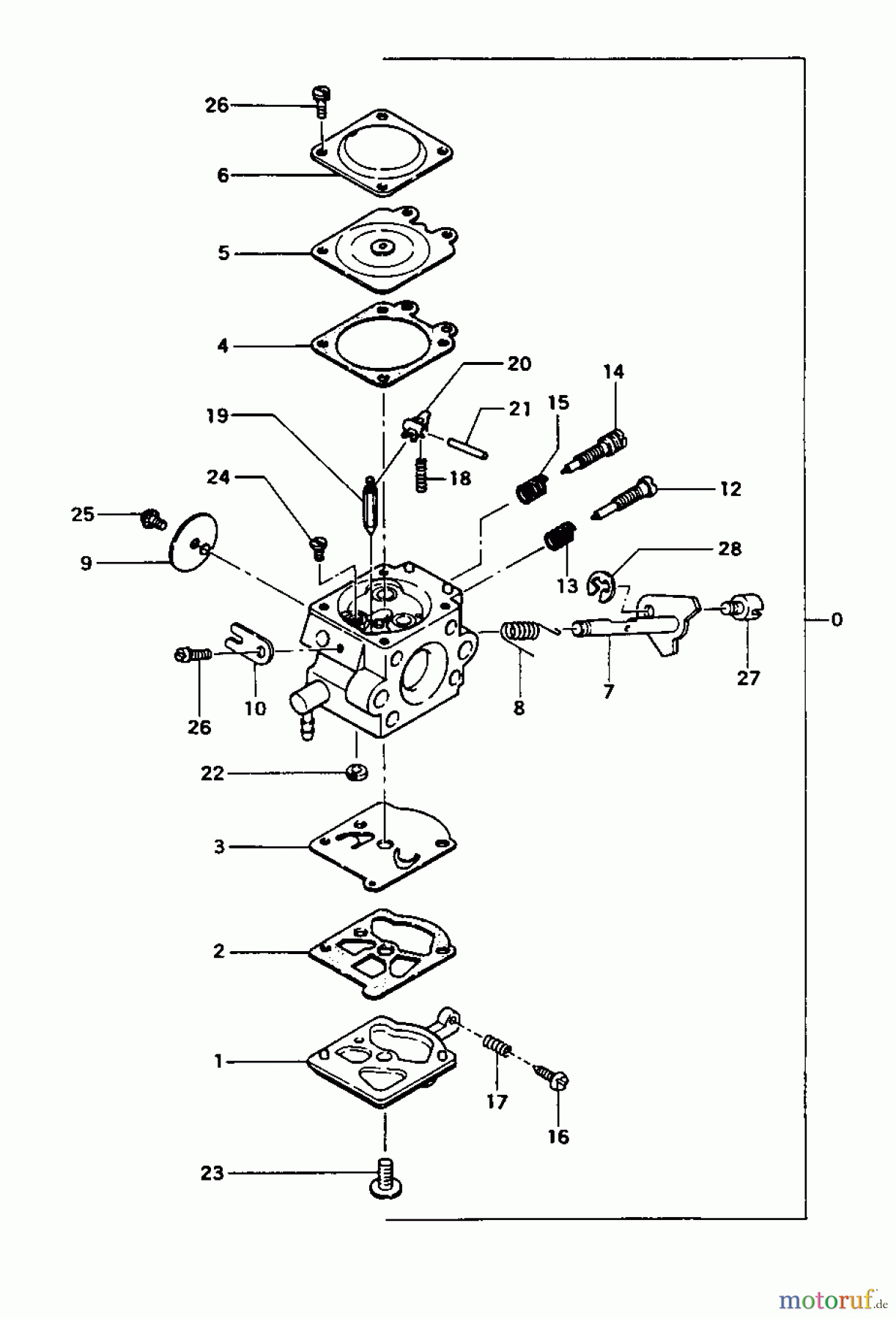  Tanaka Erdbohrer TIA-305 - Tanaka Power Auger Carburetor