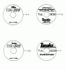 Tanaka TIA-305 - Power Auger Listas de piezas de repuesto y dibujos Marks