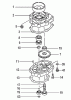 Tanaka TIA-350S - One Man Earth Auger Listas de piezas de repuesto y dibujos Clutch Drum & Gear Case