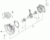 Tanaka PF-2500 - Utility / Scooter Engine Listas de piezas de repuesto y dibujos Crankcase, Flywheel, Ignition