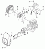 Tanaka PF-3300 - Utility / Scooter Engine Listas de piezas de repuesto y dibujos Clutch, Muffler, Engine Cover