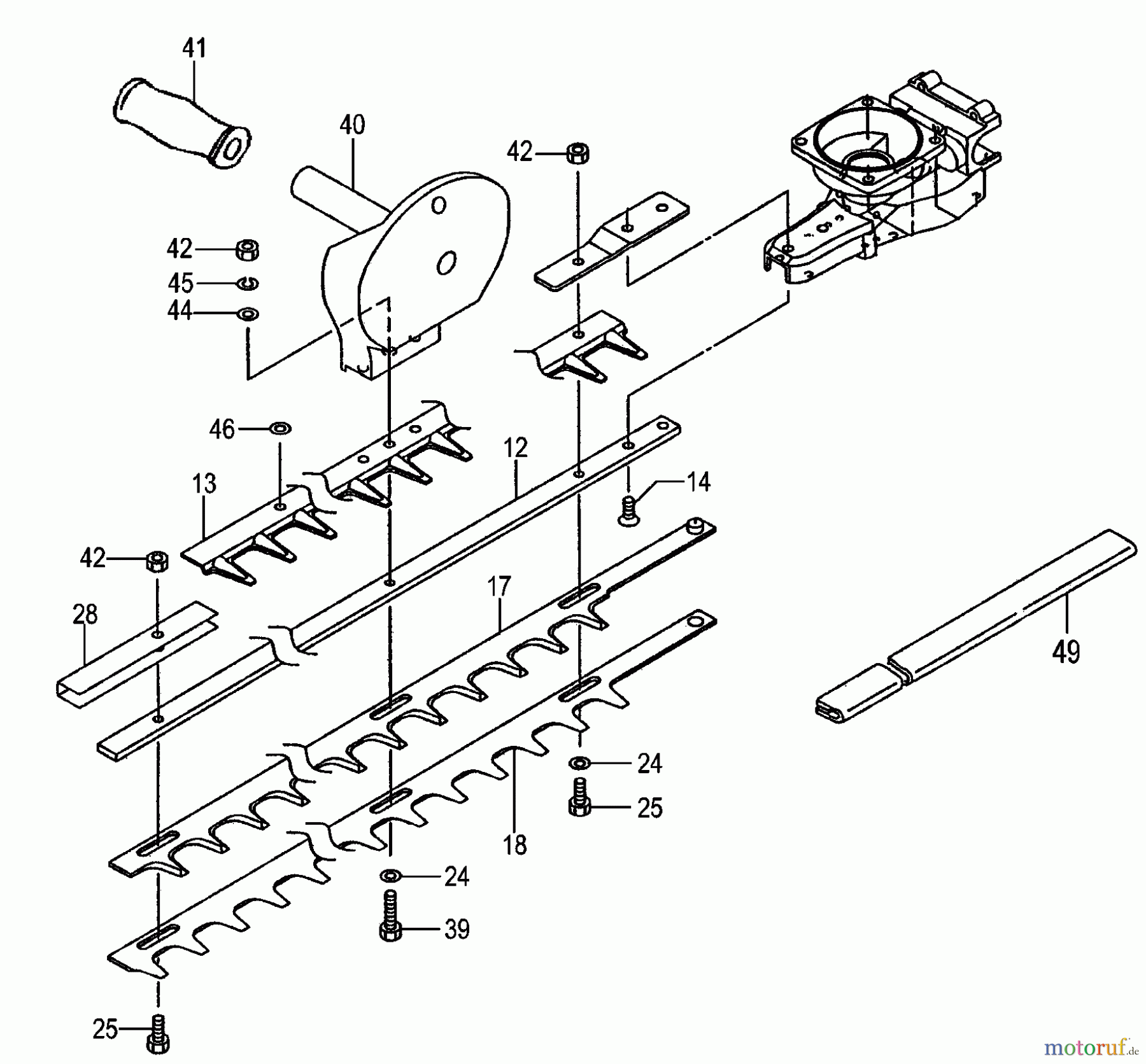  Tanaka Heckenscheeren HTS-2530PF - Tanaka 30