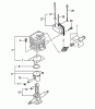 Tanaka THT-210S - Hedge Trimmer Listas de piezas de repuesto y dibujos Cylinder, Piston, Crankshaft