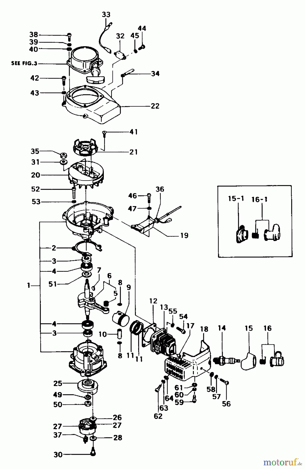  Tanaka Heckenscheeren THT-212 - Tanaka Hedge Trimmer Engine