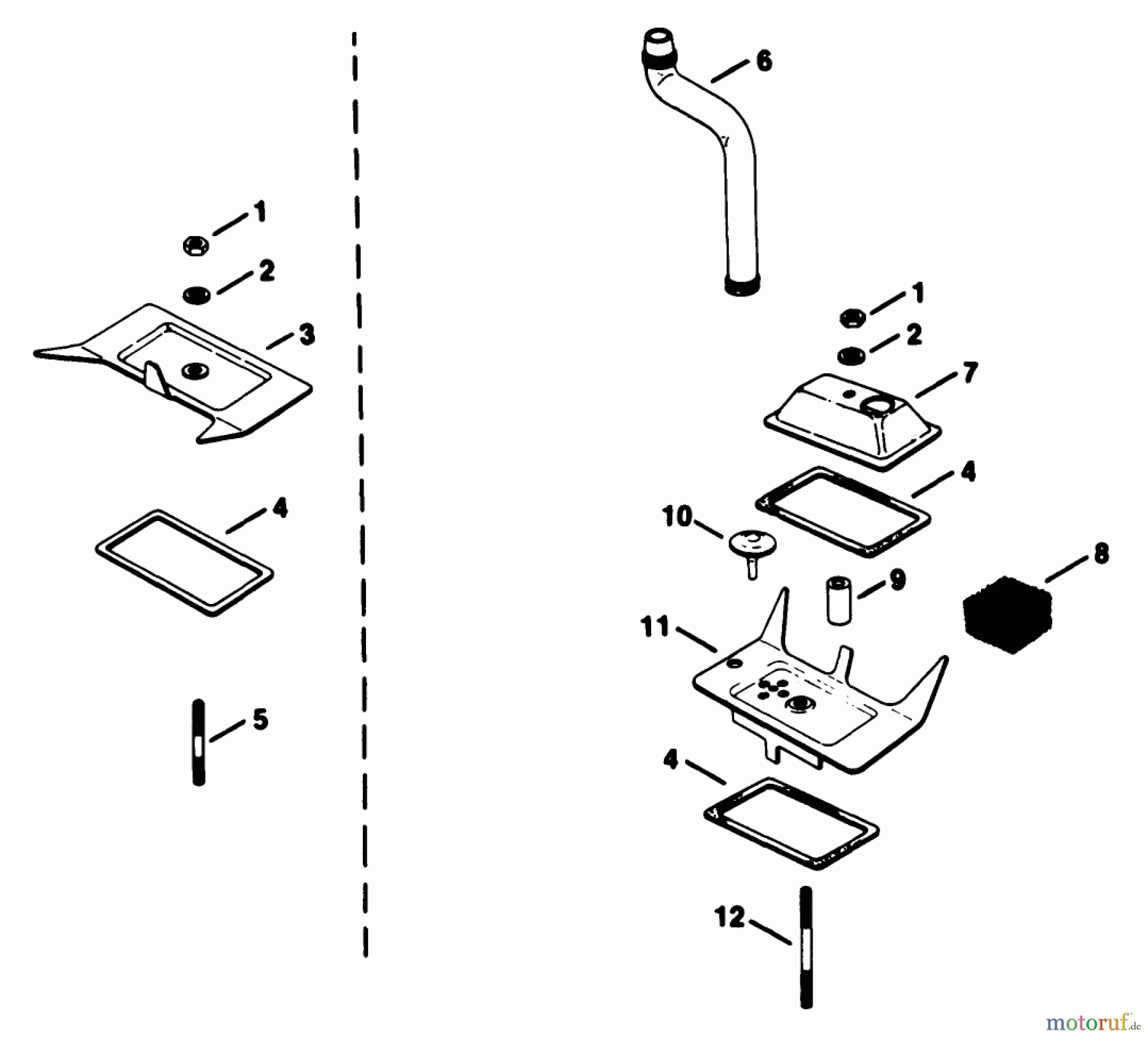  Toro Neu Mowers, Deck Assembly Only 30544 (117/120) - Toro 44