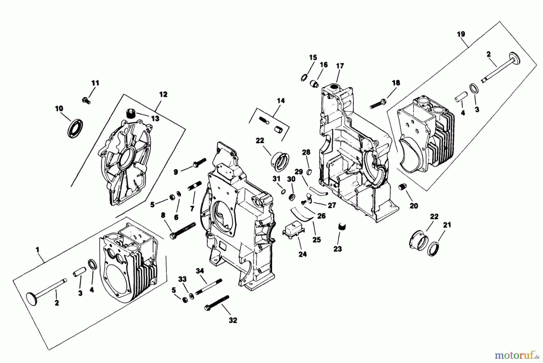  Toro Neu Mowers, Deck Assembly Only 30544 (117/120) - Toro 44