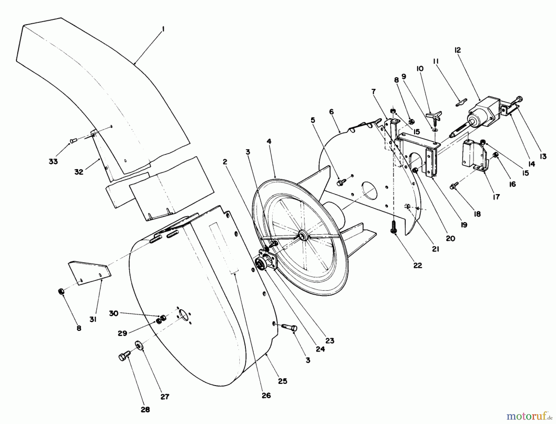  Toro Neu Mowers, Deck Assembly Only 30544 (120) - Toro 44