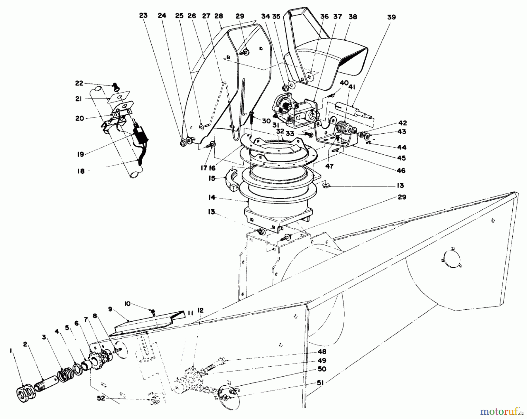  Toro Neu Mowers, Deck Assembly Only 30555 (200) - Toro 52