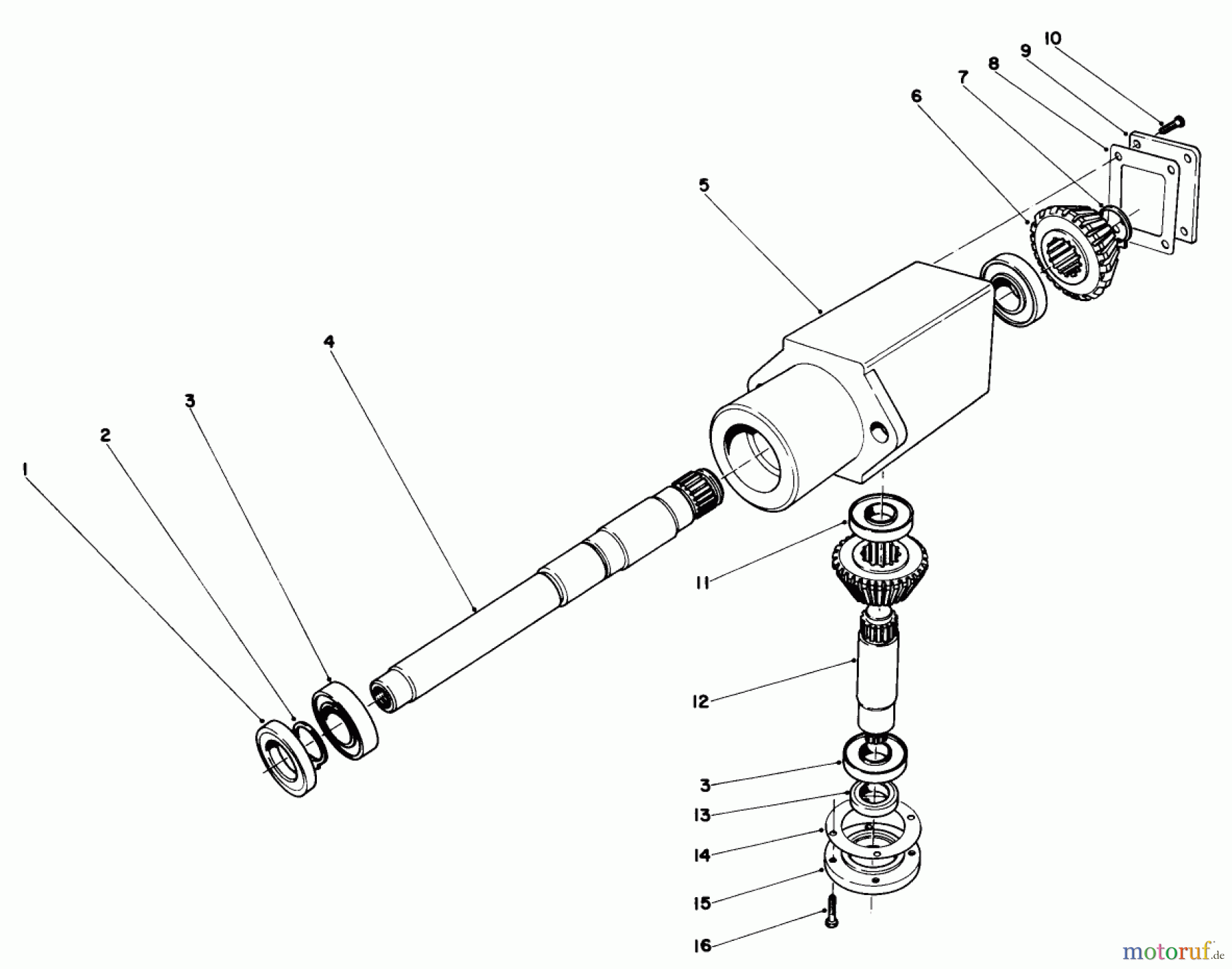 Toro Neu Mowers, Deck Assembly Only 30562 (200) - Toro 62