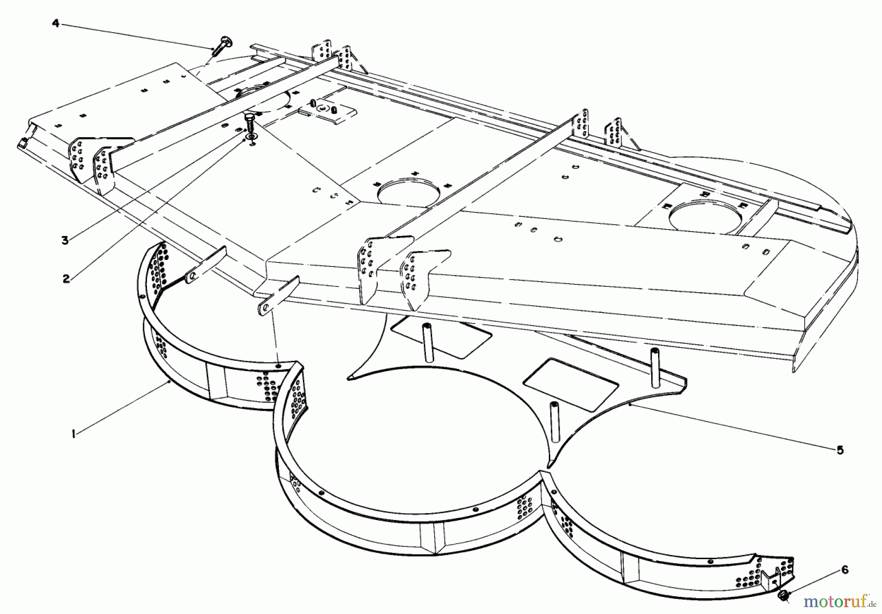  Toro Neu Mowers, Deck Assembly Only 30562 (200) - Toro 62