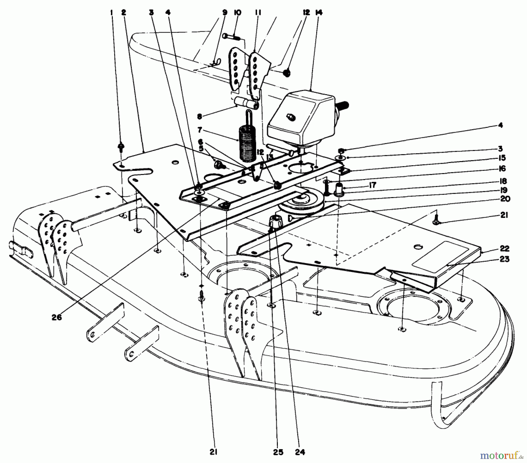  Toro Neu Mowers, Deck Assembly Only 30555 (200) - Toro 52