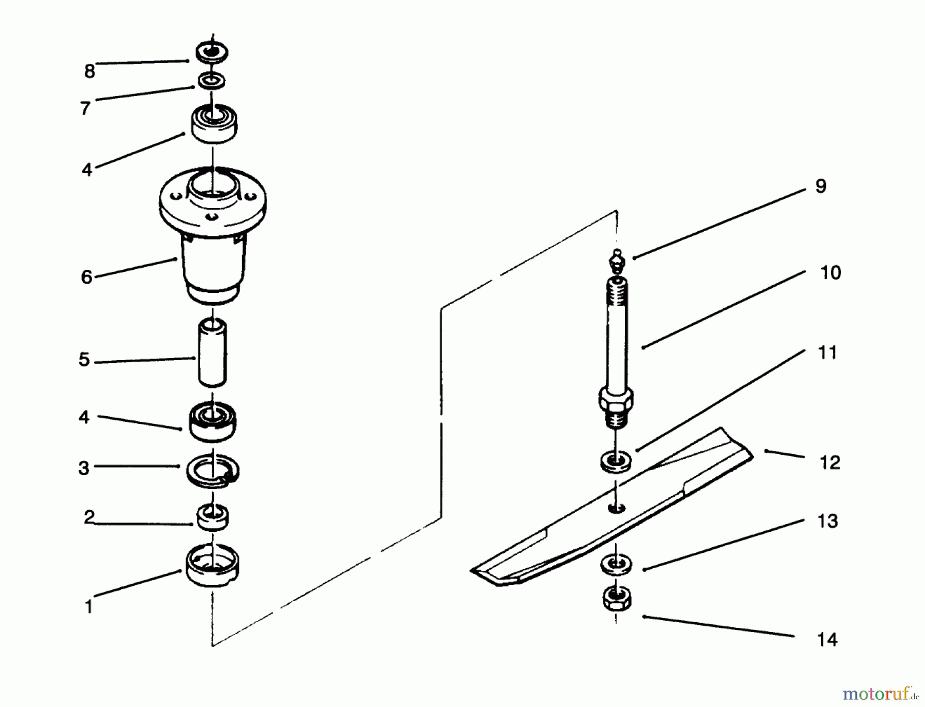  Toro Neu Mowers, Deck Assembly Only 78305 - Toro 36