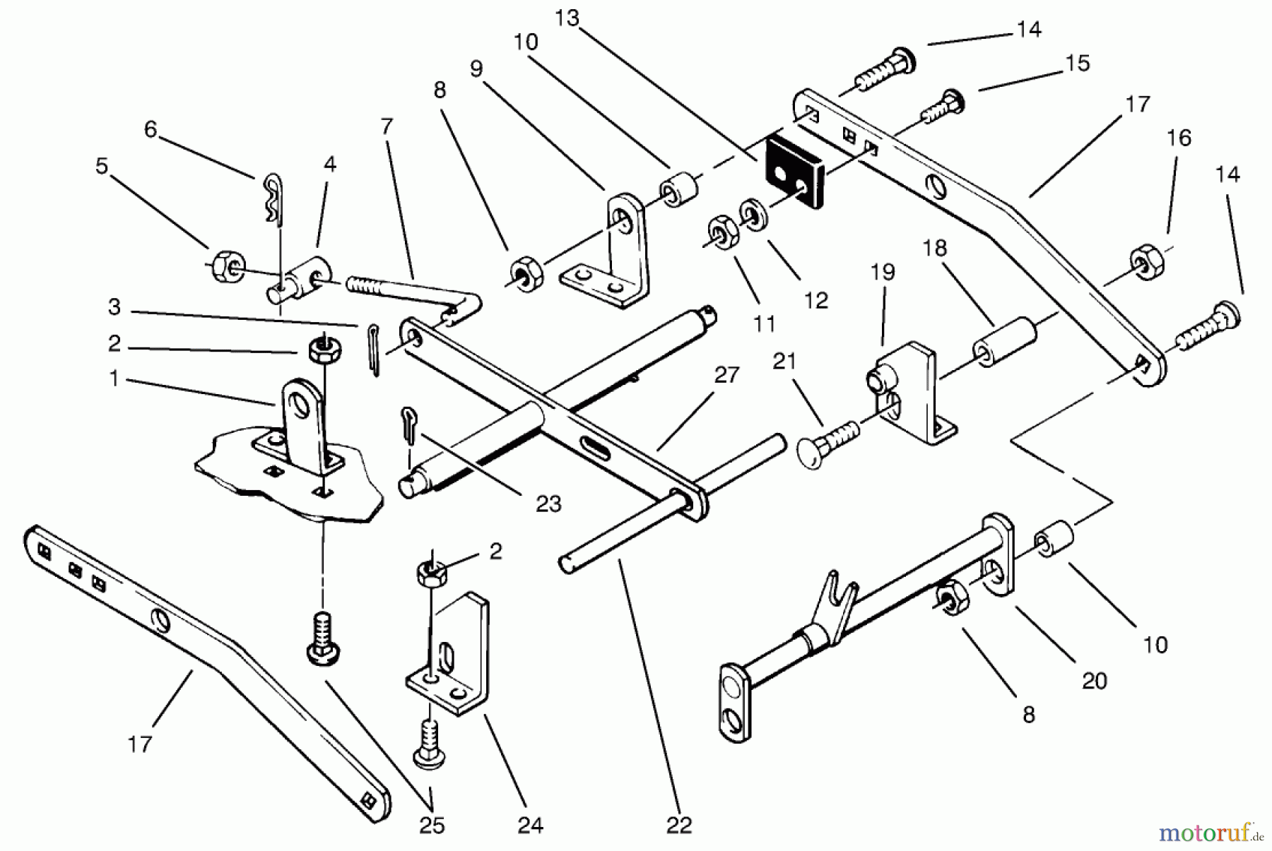  Toro Neu Mowers, Deck Assembly Only 78350 - Toro 42