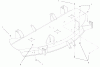 Toro 78363DI - 48" Side Discharge Mower - Indy 5xi Garden Tractor, 2000 (200000001-200999999) Ersatzteile MISCELLANEOUS DECK HARDWARE