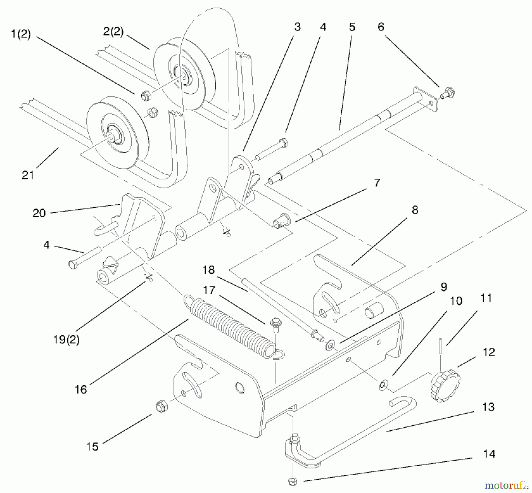  Toro Neu Mowers, Deck Assembly Only 78395 - Toro 60