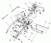 Toro 30156 - Mid-Size Proline Gear Traction Unit, 12.5 hp, 1991 (100001-199999) Ersatzteile HANDLE ASSEMBLY