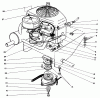 Toro 30180 - Mid-Size Proline Gear Traction Unit, 16 hp, 1991 (100001-199999) Ersatzteile ENGINE ASSEMBLY