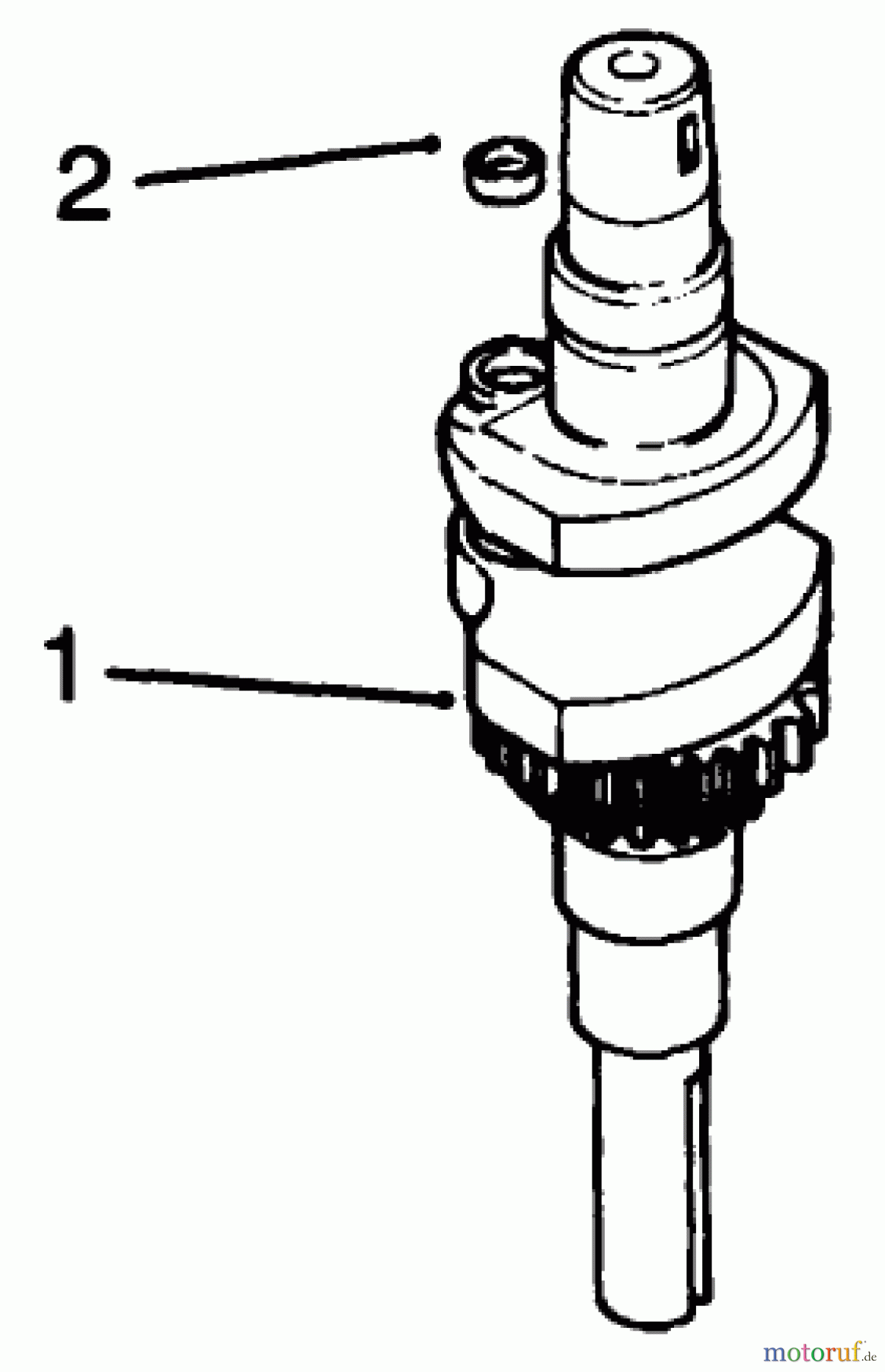  Toro Neu Mowers, Drive Unit Only 30185 - Toro Mid-Size Proline Hydro Traction Unit, 14 hp, 1994 (49000001-49999999) CRANKSHAFT-ENGINE KOHLER MODEL NO. CV14 S-1429