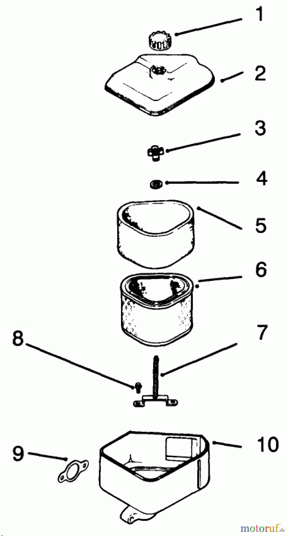  Toro Neu Mowers, Drive Unit Only 30185 - Toro Mid-Size Proline Hydro Traction Unit, 14 hp, 1993 (39000001-39999999) INTAKE/FILTRATION-ENGINE KOHLER MODEL NO. CV14 S-1429 AIR