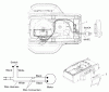 Toro 20050 (E120) - Carefree Recycler Electric Mower, E120, 2000 (200000001-200999999) Ersatzteile ELECTRICAL WIRING, SCHEMATIC AND DISCHARGE CHUTE ASSEMBLY