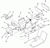 Toro 01-17K803 (C-175) - C-175 Twin 8-Speed Tractor, 1982 Ersatzteile SHEET METAL AND COVERS #2
