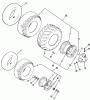 Toro 01-17K803 (C-175) - C-175 Twin 8-Speed Tractor, 1982 Ersatzteile WHEELS AND TIRES
