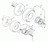 Toro 02-11BH01 (SB-371) - SB-371 3-Speed Lawn Tractor, 1982 Ersatzteile WHEELS AND TIRES
