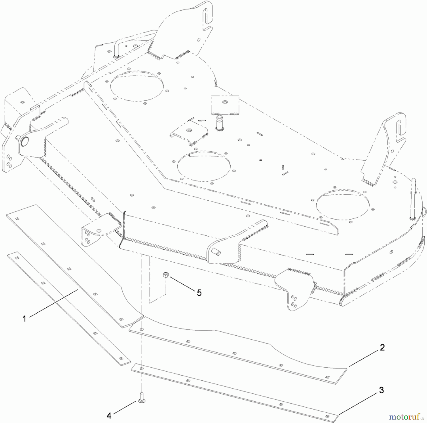 Toro Neu Accessories, Mower 119-3381 - Toro Leaf Bagging Enhancement Kit, Zero-Turn-Radius Riding Mower LEAF BAGGING ENHANCEMENT KIT ASSEMBLY NO. 119-3381