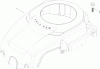Toro 13AX61RH744 (LX465) - LX465 Lawn Tractor, 2007 (SN 1A117H10393-) Ersatzteile BLOWER HOUSING ASSEMBLY KOHLER SV600-0018