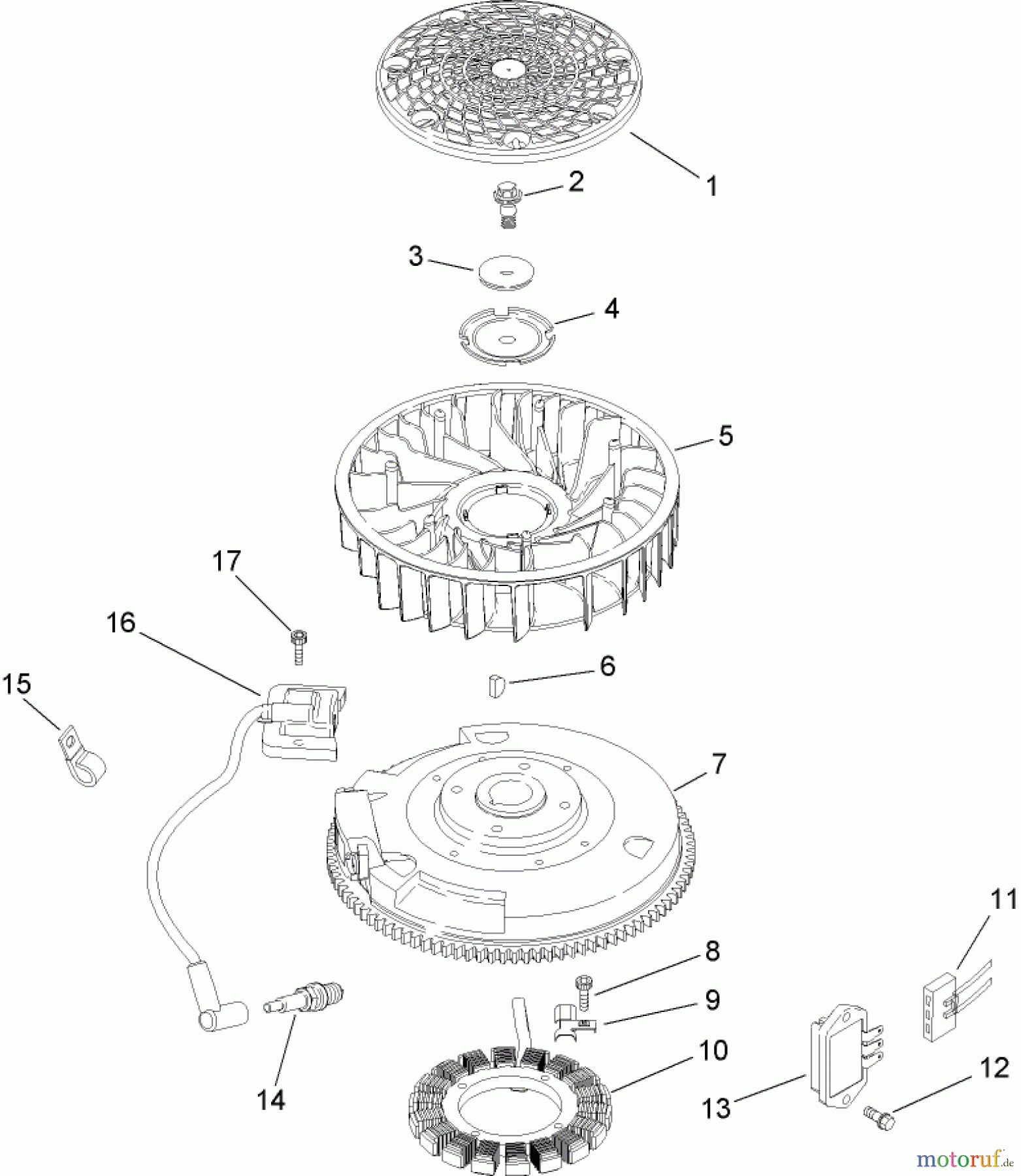  Toro Neu Mowers, Lawn & Garden Tractor Seite 1 13BX60RG748 (LX425) - Toro LX425 Lawn Tractor, 2007 (SN 1E087H10251-) IGNITION AND ELECTRICAL ASSEMBLY KOHLER SV540-0019