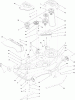 Toro 14AQ81RP544 (GT2200) - GT2200 Garden Tractor, 2006 (1A136H30000-) Ersatzteile DECK ASSEMBLY