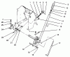 Toro 22-14OE02 (244-H) - 244-H Yard Tractor, 1992 (2000001-2999999) Ersatzteile LIFT BAR LINKAGE ASSEMBLY