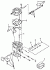 Toro 51-16OE01 (416-H) - 416-H Garden Tractor, 1991 (1000001-1999999) Ersatzteile CARBURETOR COMPONENTS