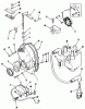 Toro 51-16OE01 (416-H) - 416-H Garden Tractor, 1991 (1000001-1999999) Ersatzteile GEARCASE AND IGNITION CONTROLS