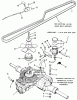 Toro 42-11B501 (211-5) - 211-5 Tractor, 1989 Listas de piezas de repuesto y dibujos HYDROSTATIC TRANSAXLE